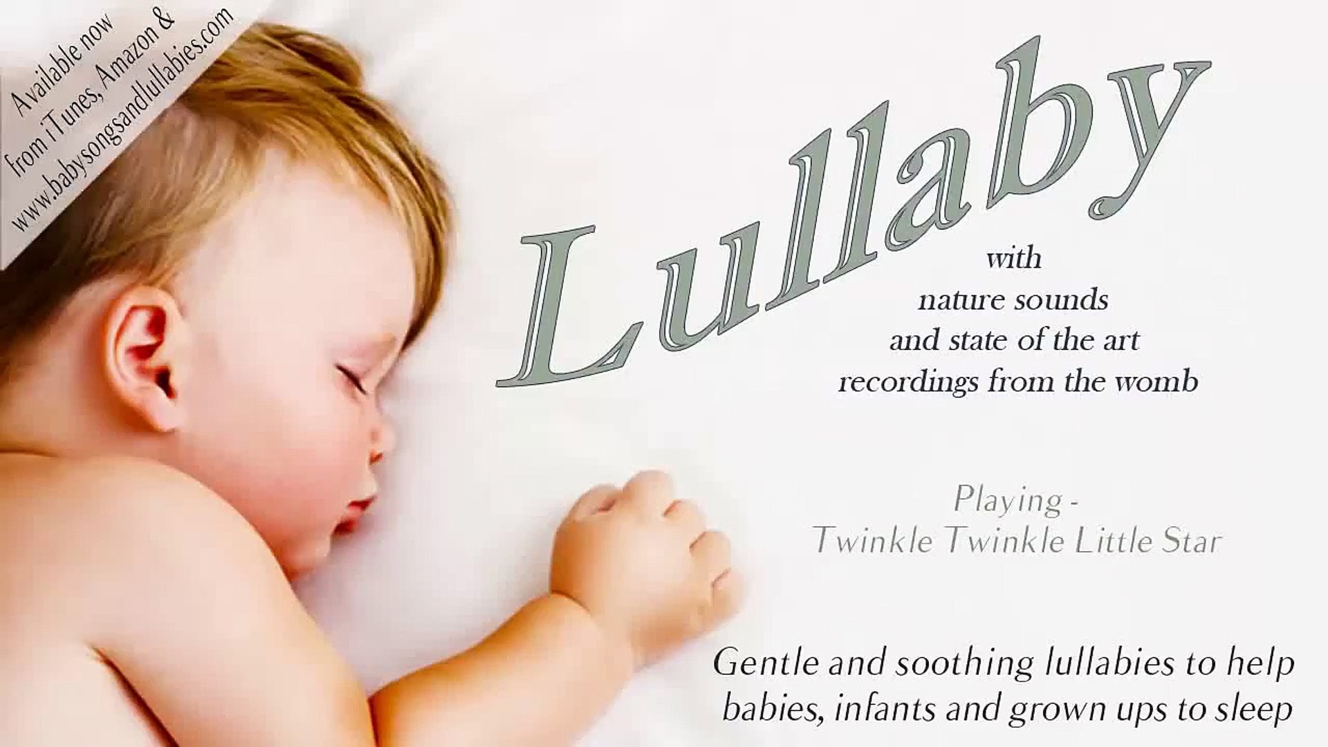 Lullaby for Babies - Relaxing Lullabies and Children Songs with Nature Sounds and Womb Rec