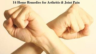 14 Safe Home Remedies For Arthritis & Joint Pain
