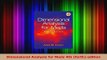 Dimensional Analysis for Meds 4th forth edition Read Online