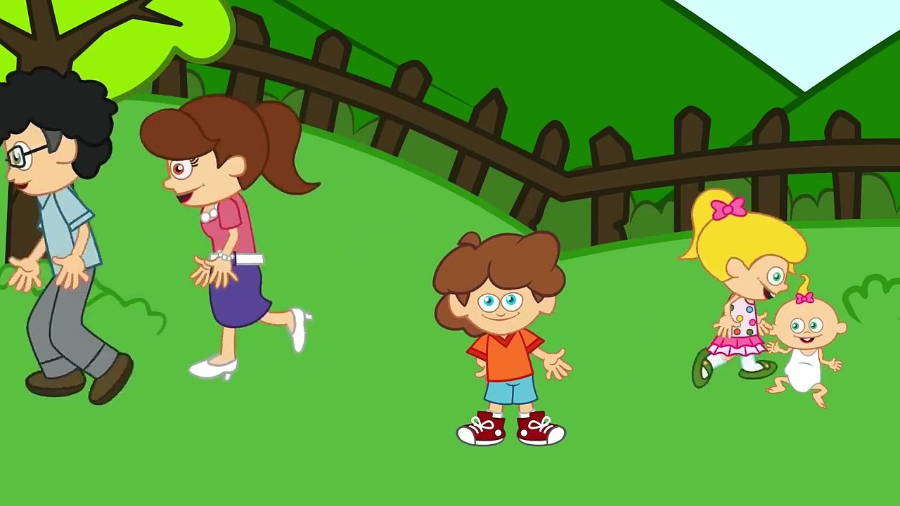 Finger Family - Sevimli Dostlar ile İngilizce Çocuk Şarkıları 2015