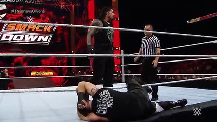 Roman Reigns vs Kevin Owens SmackDown, October 29, 2015