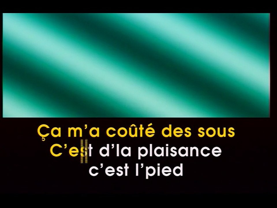 KARAOKE RENAUD - Dès que le vent soufflera