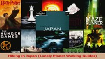 Read  Hiking in Japan Lonely Planet Walking Guides PDF Free