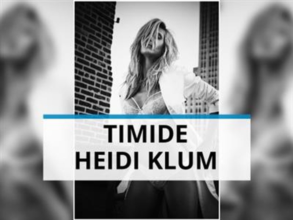 Les petites confidences d'Heidi Klum