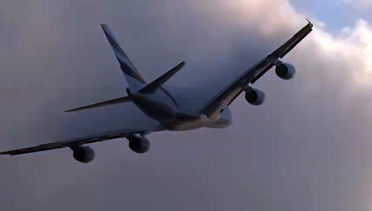 "..When an Airplane crosses the clouds.. - GVP.."