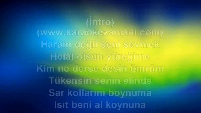 Toprak - Düğünüm Bitmeyecek - (Yıldız Tilbe) - (2010) TÜRKÇE KARAOKE
