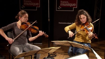 Quatuor Voce interprète le troisième mouvement de l'opus op. 67 de Johannes Brahms |Le live de la Matinale