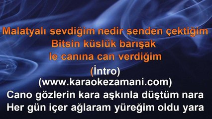Toprak - Malatyalı Sevdiğim - (2010) TÜRKÇE KARAOKE