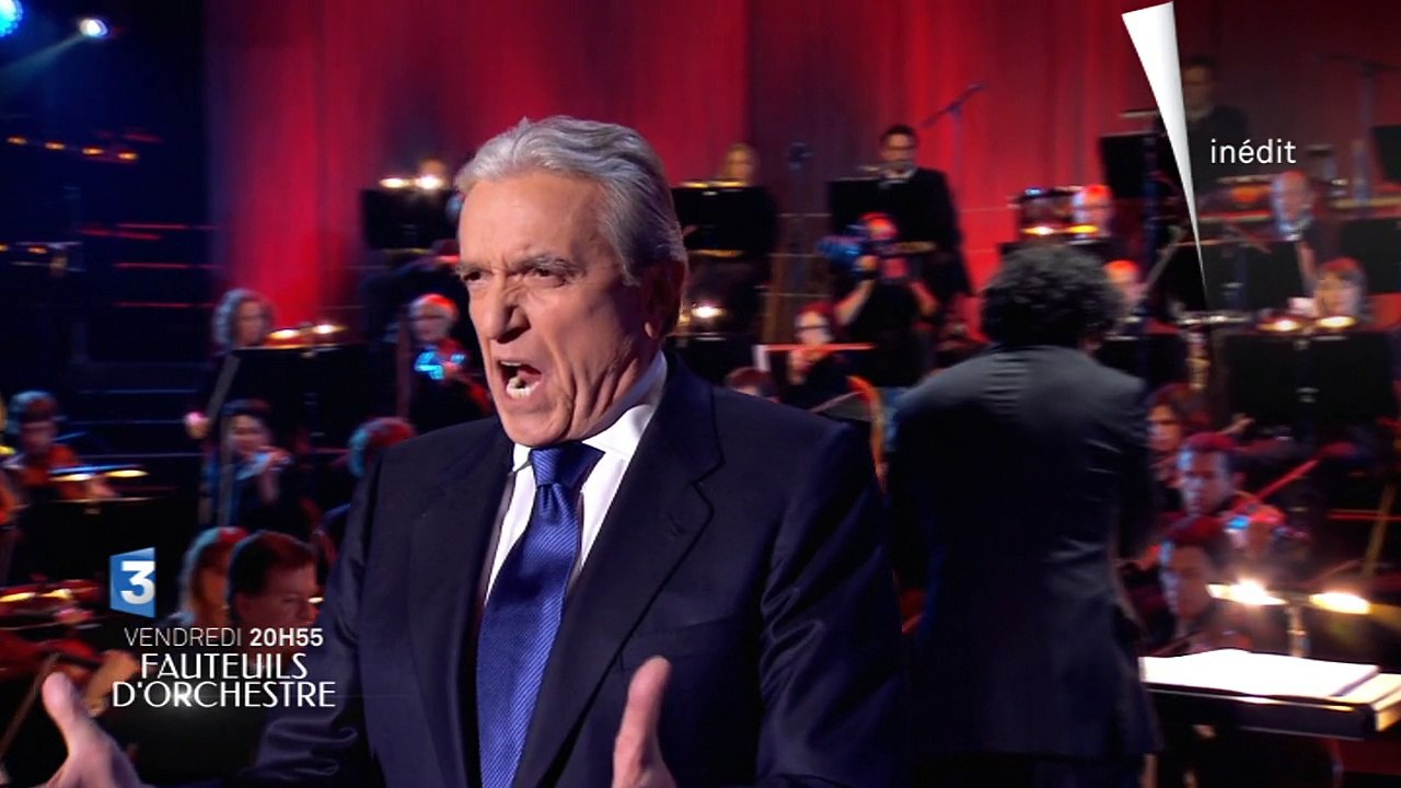 Anne Sinclair présente l'émission Fauteuils d'orchestre