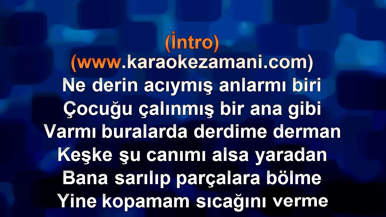 Töre Cengiz - Ağlama Nolur - 2015 TÜRKÇE KARAOKE