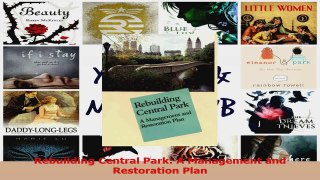 Read  Rebuilding Central Park A Management and Restoration Plan PDF Free