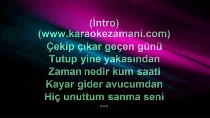 Töre Cengiz - Bir Sen Bir Sigara - 2015 TÜRKÇE KARAOKE