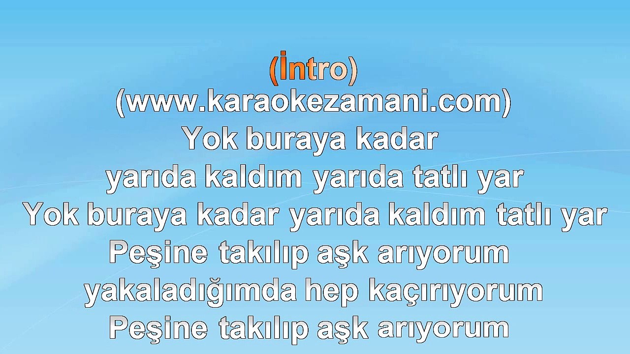 Töre Cengiz - İyi Tanırım - 2015 TÜRKÇE KARAOKE