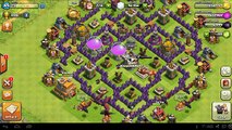 Clash of Clans Town Hall 7 War 3 Star Attack Strategy- TH7