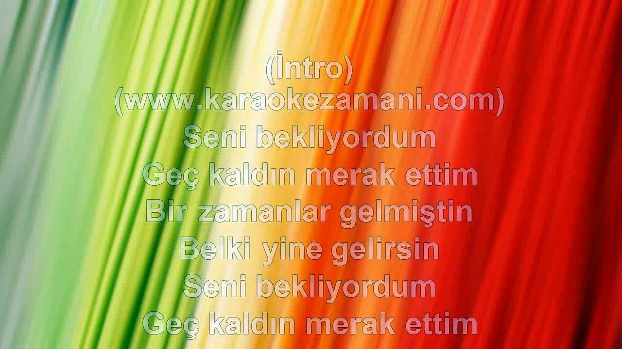 Tual - Kara Günler Mevsimi - 2007 TÜRKÇE KARAOKE