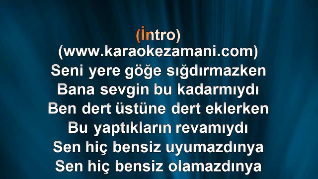 Tuğba Ekinci - Yalan Mı - (Remix) - 2010 TÜRKÇE KARAOKE