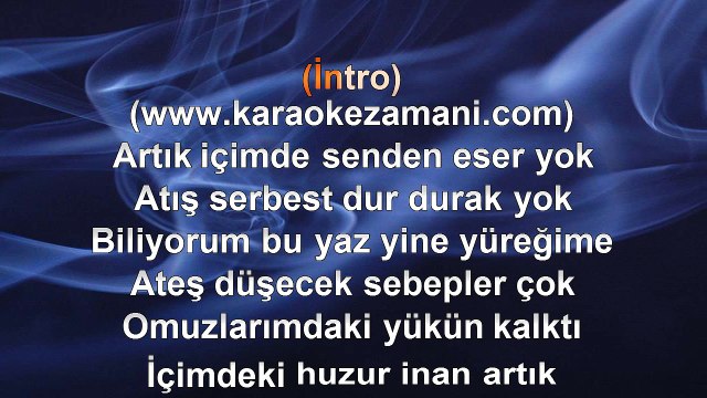 Tuğba Özerk - İlan - (2011) TÜRKÇE KARAOKE