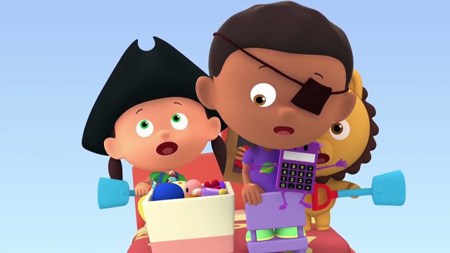 Развивающий мультик Считаем с Полой цифры для детей. Учимся считать до 3. Волшебные бобы