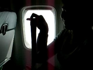 Vidéo délire dans l'avion