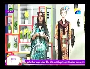 Nadia Khan Show-10 December 2015-Part 1-Special With Saba Faisal