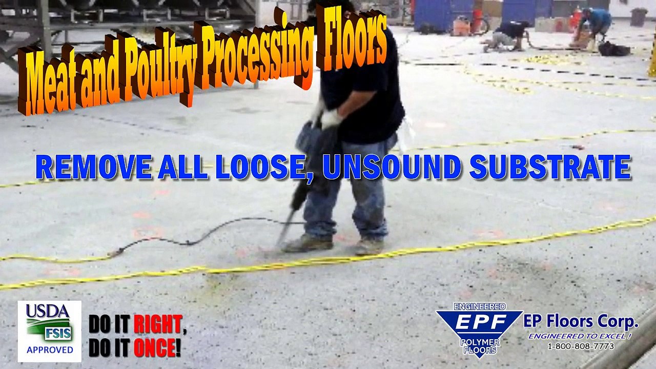 Meat & Poultry Processing Floors