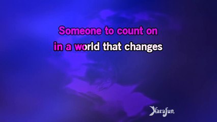 Karaoke Dont Look Any Further - M People *