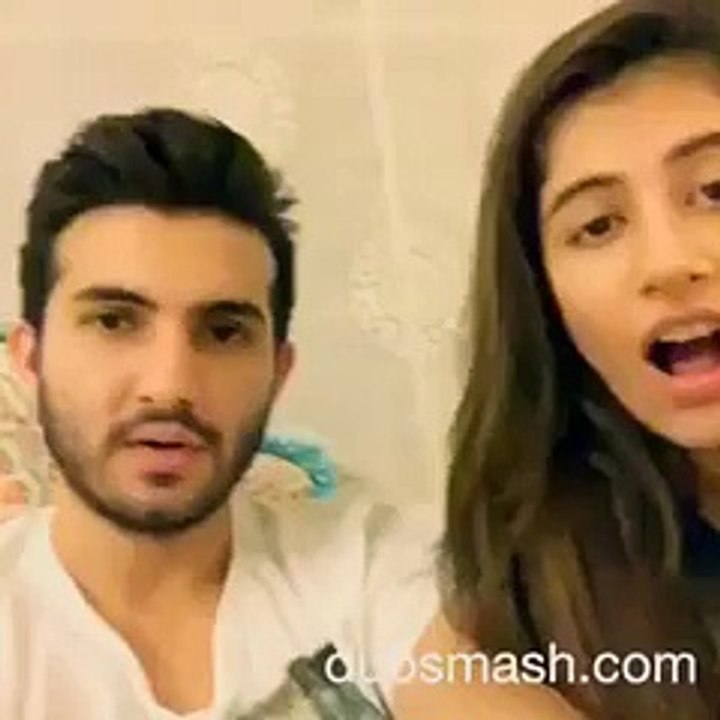 First Ever Dubsmash Video of Shehroz and Syra - New Funny Clips