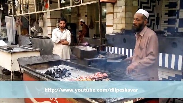 Food Street of Peshawar Namak Mandi