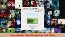 Read  Rapsodie for Alto Saxophone and Piano PDF Free