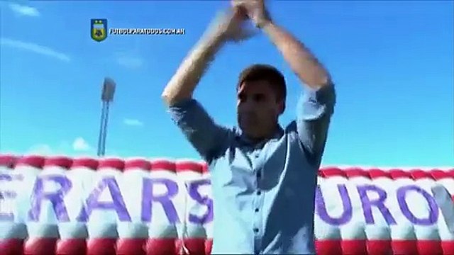 Ovación para Nardozza. Los Andes - Guillermo Brown. Fecha 42. Primera B Nacional 2015. FPT.