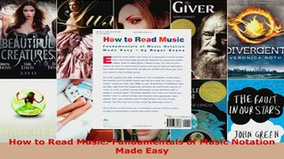 Read  How to Read Music Fundamentals of Music Notation Made Easy PDF Online