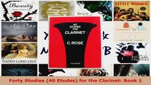 Read  Forty Studies 40 Etudes for the Clarinet Book 1 EBooks Online