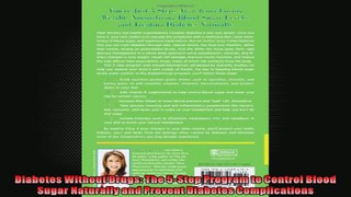Diabetes Without Drugs The 5Step Program to Control Blood Sugar Naturally and Prevent