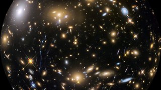 Hubble Frontier Fields fulldome view of MACSJ0717.5+3745