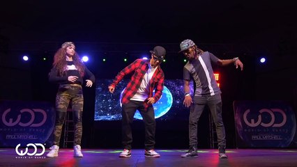 Крутой танец на фестивале World of Dance