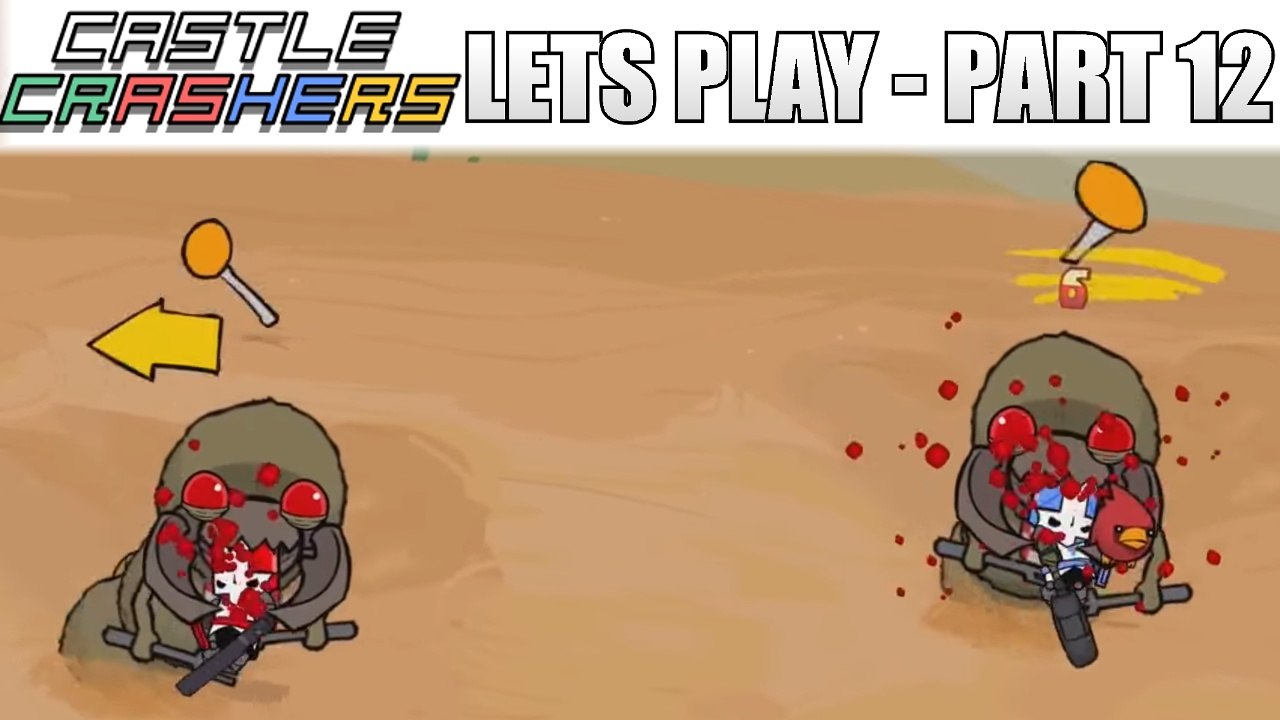 Castle Crashers - The Sands of ThisSucks! (Castle Crashers Lets Play Part 12) - By J&S Games!