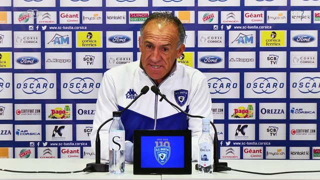 Troyes-Bastia : Conf. d'avant-match de G. Printant