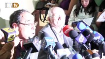 Navarro y Giordani piden al gobierno solucionar la corrupción y el nepotismo