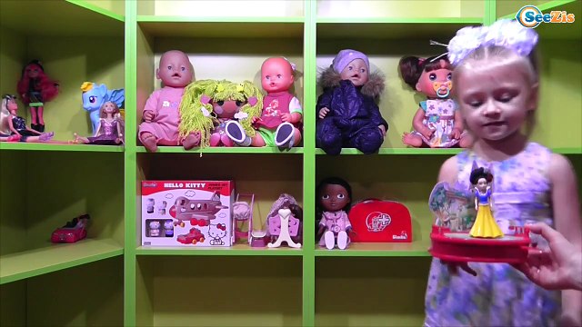 ✔Baby Born Nenuco Alive Barbie - Ярослава и новый шкаф для игрушек - Video for kids- Toys for kids