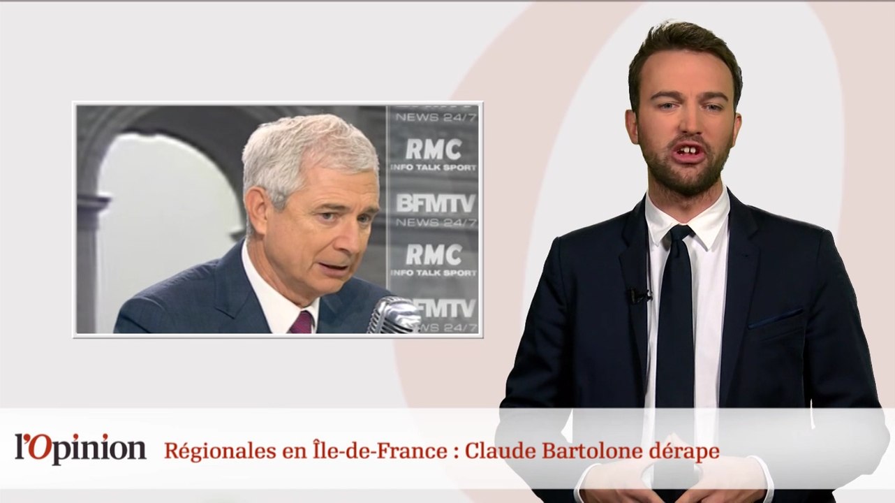 Régionales en Île-de-France : Claude Bartolone dérape