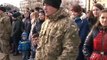 Срочники приняли присягу на верность украинскому народу