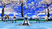 MMD#Arifureta Sekai Seifuku - Common World Domination - Miku,Neru,Rin,SeeU,Akane FullHD