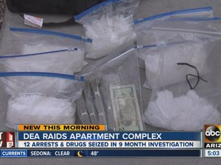 DEA raids Valley apartment complex