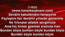 Tülin İle Zafer - Bundan Böyle - (2013) TÜRKÇE KARAOKE