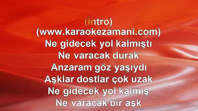 Tülin İle Zafer - Dostum Olma - (2013) TÜRKÇE KARAOKE