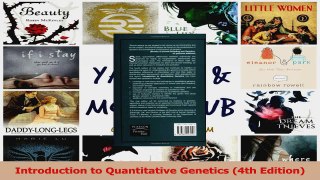 Read  Introduction to Quantitative Genetics 4th Edition Ebook Free