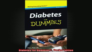 Diabetes For Dummies Pocket Edition