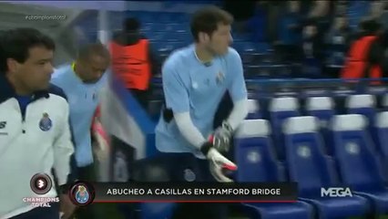 Iker Casillas pitado y abucheado por los aficionados del Chelsea