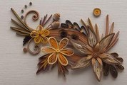 Quilling Made Easy # How to make the petal of a flower using hair comb -Paper comb quilling 23