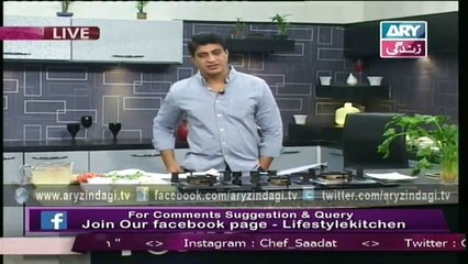 Chicken Chilli Sauce - Fruit Shake - Lifestyle Kitchen 10th December 2015